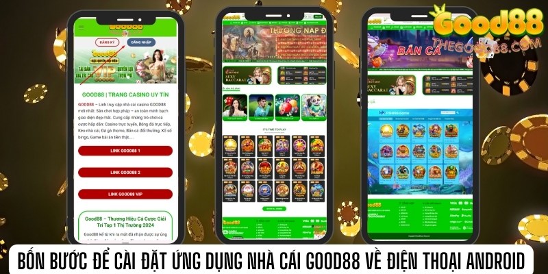 Bốn bước để cài đặt ứng dụng nhà cái về điện thoại Android